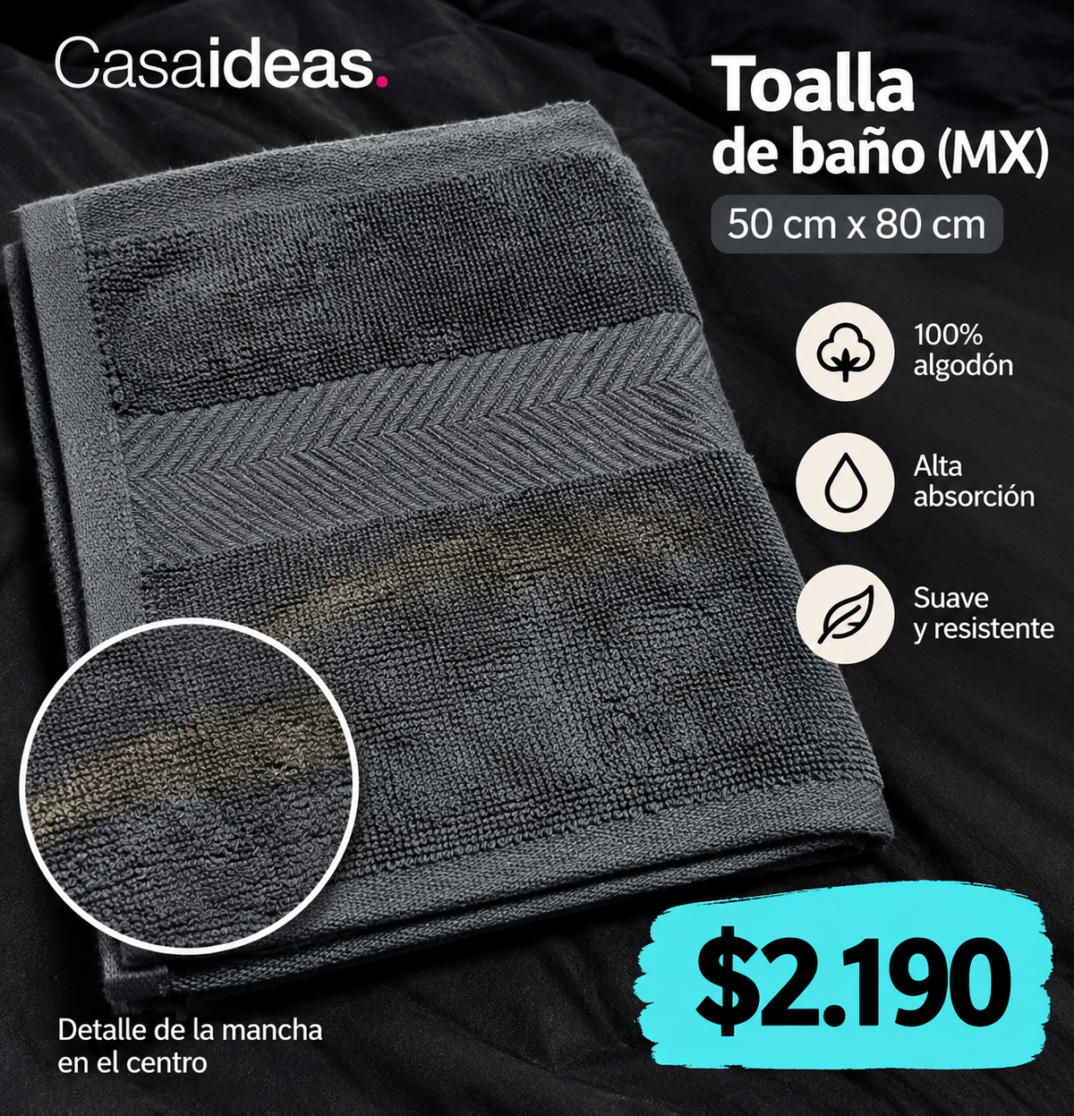 Toalla mano 2da selección