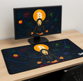 Mousepad Gamer XL Mapa Mundial 37