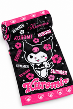 Toalla de Playa Kuromi 🖤🩷