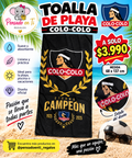 Toalla playa Colo Colo campeón