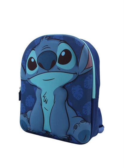 Mochila Infantil Stitch 3D