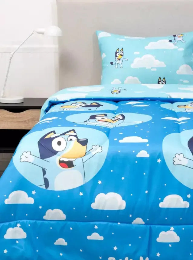 Plumón Reversible Infantil Bluey 1,5 Plazas