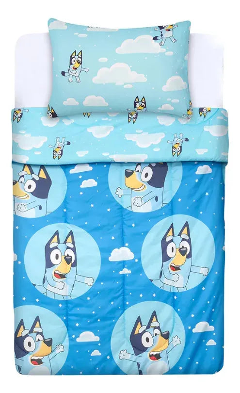 Plumón Reversible Infantil Bluey 1,5 Plazas
