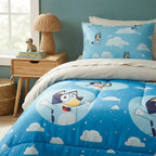 Plumón Reversible Infantil Bluey 1,5 Plazas