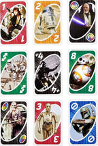 Juego de cartas Uno Star Wars Mattel